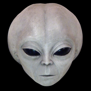 Alien Grey Wall Plaque