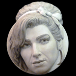 Amy Winehouse Sculpture - Grey