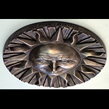 Winking Sun Wall Plaque